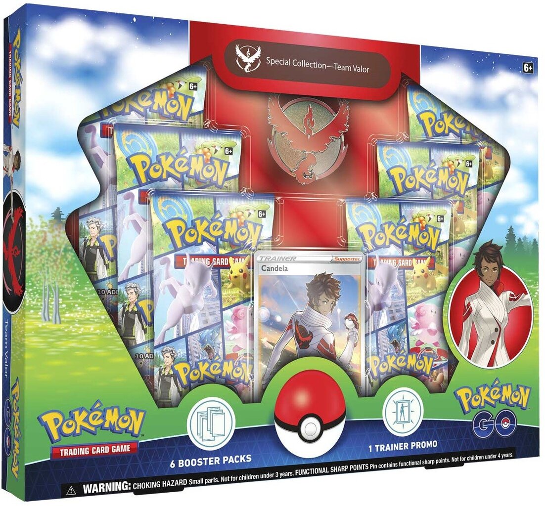 Pokemon TCG - Pokémon GO Special Collection - Team Valor kaina ir informacija | Stalo žaidimai, galvosūkiai | pigu.lt