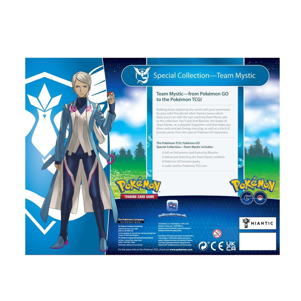 Настольная игра Pokemon TCG - Pokémon GO Special Collection - Team Mystic  цена | pigu.lt