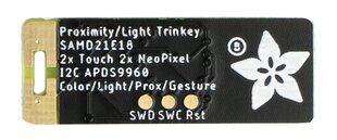 Atviro kodo elektronika Adafruit Proximity Trinkey, USB plokštė su APDS9960 jutikliu kaina ir informacija | Atviro kodo elektronika | pigu.lt