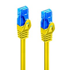 eWENT LAN kabelis / cat5e / RJ45 / 1m / geltonas kaina ir informacija | Kabeliai ir laidai | pigu.lt