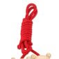 Šokinėjimo virvė - Meškiukas, raudona kaina ir informacija | Šokdynės | pigu.lt