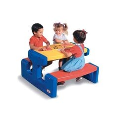Vaikiškas stalas, mėlynas kaina ir informacija | Vaikiški lauko baldai | pigu.lt