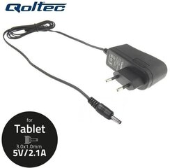 Зарядное устройство для компьютера Qoltec 50031 10.5W 5V 2.1A цена и информация | Зарядные устройства для ноутбуков | pigu.lt