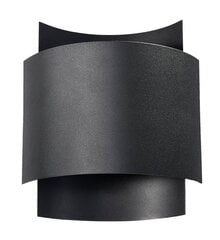 L8 sieninis šviestuvas Impact Black цена и информация | Настенные светильники | pigu.lt