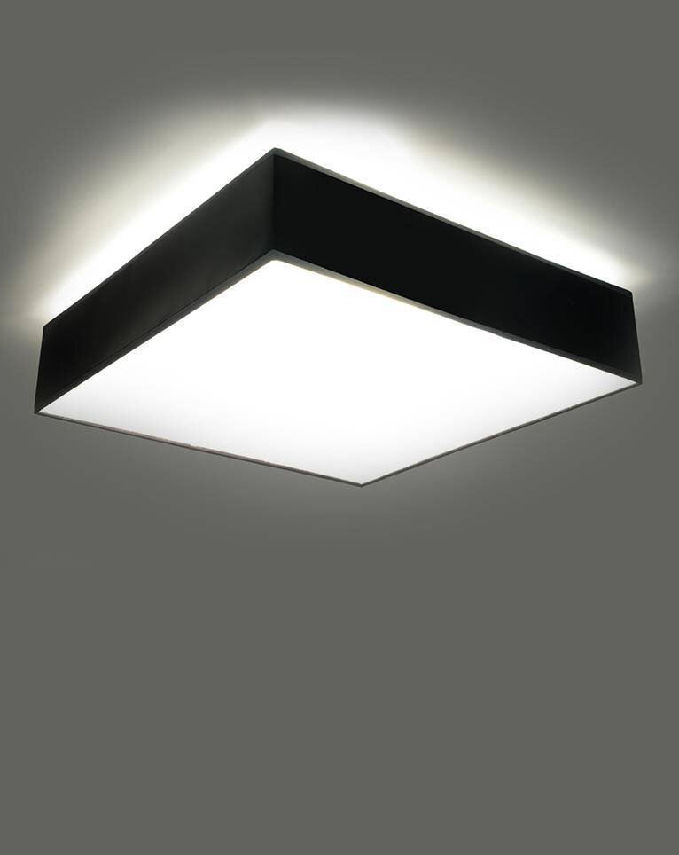 Lubinis šviestuvas Horo, juodas kaina ir informacija | Lubiniai šviestuvai | pigu.lt