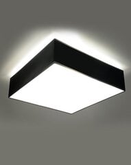 Lubinis šviestuvas Horo 35, juodas kaina ir informacija | Lubiniai šviestuvai | pigu.lt