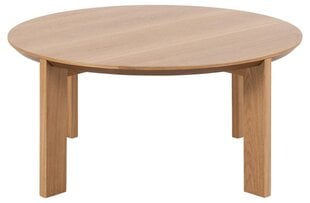 Журнальный столик Hawthorn Oak, 90 см, коричневый цена и информация | Журнальные столы | pigu.lt