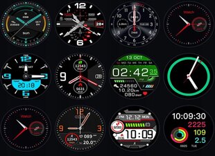 Microwear L13 Black цена и информация | Смарт-часы (smartwatch) | pigu.lt