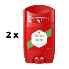 Pieštukinis dezodorantas old spice Restart, 50 ml x 2 vnt. kaina ir informacija | Dezodorantai | pigu.lt