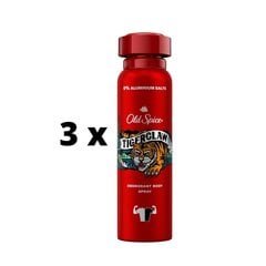 Dezodorantas Old spice Tiger Claw, 150 ml, 3 vnt. kaina ir informacija | Old Spice Kvepalai, kosmetika | pigu.lt