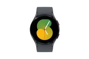 Samsung Galaxy Watch 5 (BT,40mm), Graphite Gray SM-R900NZAAEUE цена и информация | Смарт-часы (smartwatch) | pigu.lt