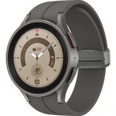 Samsung Galaxy Watch 5 Pro (LTE,45mm), Titanium SM-R925FZTAEUE kaina ir informacija | Išmanieji laikrodžiai (smartwatch) | pigu.lt