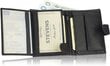 Vyriška odinė piniginė medinėje dėžutėje Stevens 326A, juoda kaina ir informacija | Vyriškos piniginės, kortelių dėklai | pigu.lt