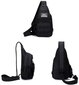 Vyriška taktinė kuprinė, krepšys T127, juoda kaina ir informacija | Vyriškos rankinės | pigu.lt
