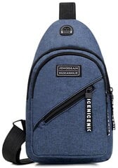 Мужской маленький рюкзак, сумка T109, синий цена и информация | Мужские сумки | pigu.lt