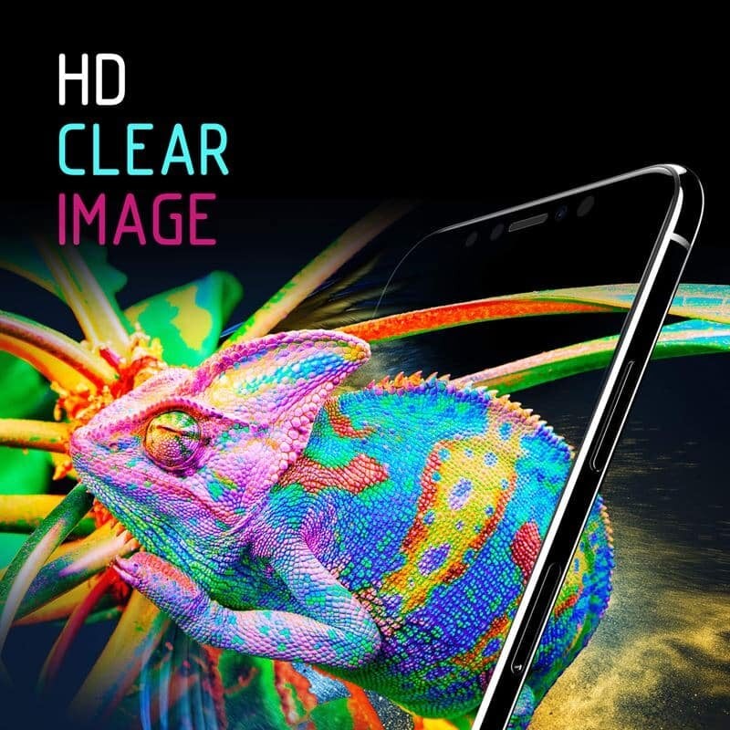 Crong 7D nano lankstus stiklas – pilnai dengianti hibridinė ekrano apsauga 9H iPhone Xs / X kaina ir informacija | Apsauginės plėvelės telefonams | pigu.lt