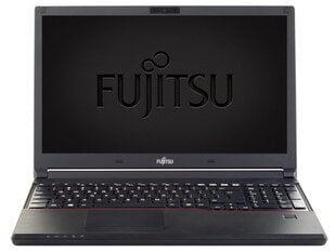 Fujitsu E546 i5-6200U, 15.6", 8GB, 120GB SSD, Windows 10 Professional kaina ir informacija | Nešiojami kompiuteriai | pigu.lt