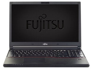 Fujitsu E546 i5-6200U, 15.6", 16GB, 256GB SSD, Windows 10 Professional kaina ir informacija | Nešiojami kompiuteriai | pigu.lt