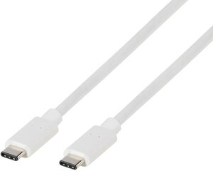 Vivanco USB-C – USB-C, 1m kaina ir informacija | Kabeliai ir laidai | pigu.lt