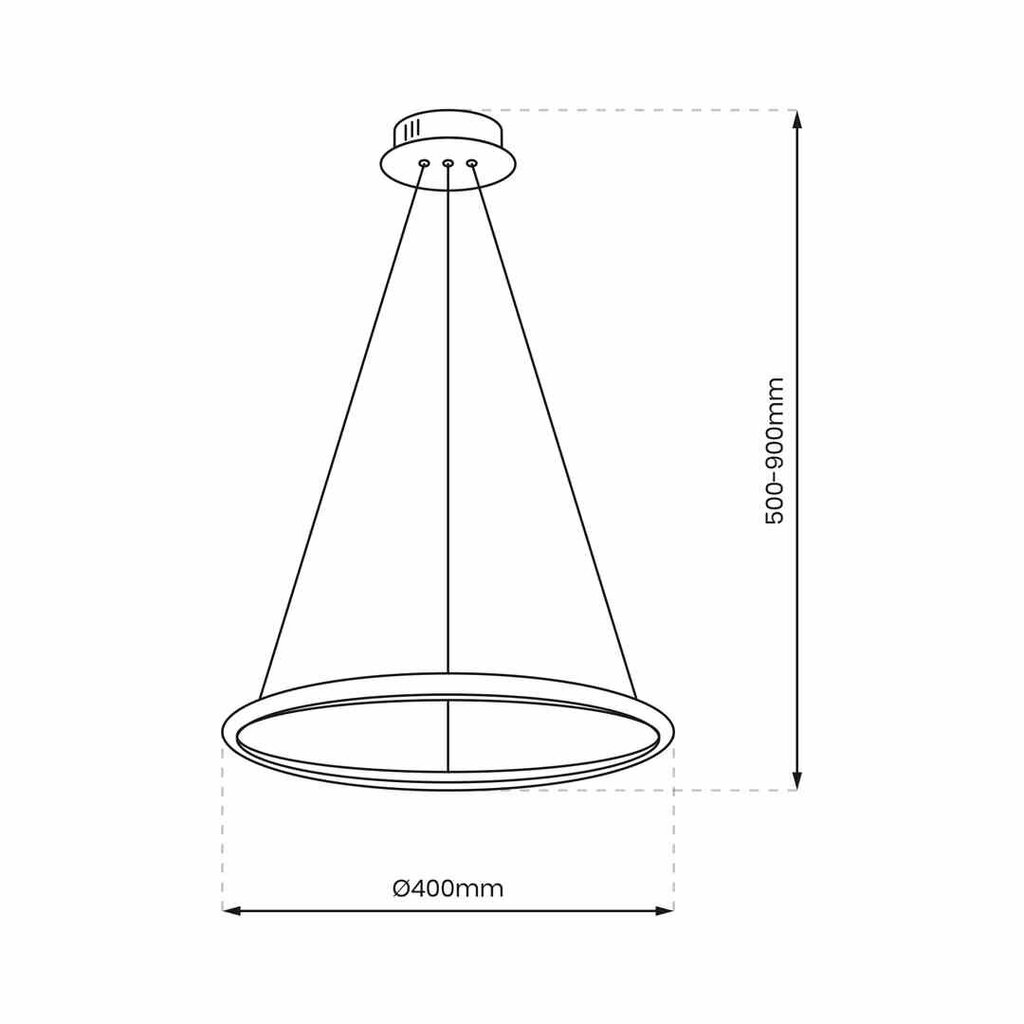 Milagro pakabinamas šviestuvas Rotonda kaina ir informacija | Pakabinami šviestuvai | pigu.lt