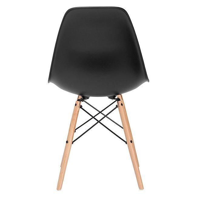 Kėdė Springos MILANO, juoda kaina ir informacija | Virtuvės ir valgomojo kėdės | pigu.lt
