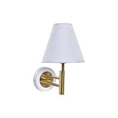 Настенный светильник DKD Home Decor, позолоченный металл, белый 220 В 40 Вт (33 x 19 x 13 см) цена и информация | Настенные светильники | pigu.lt