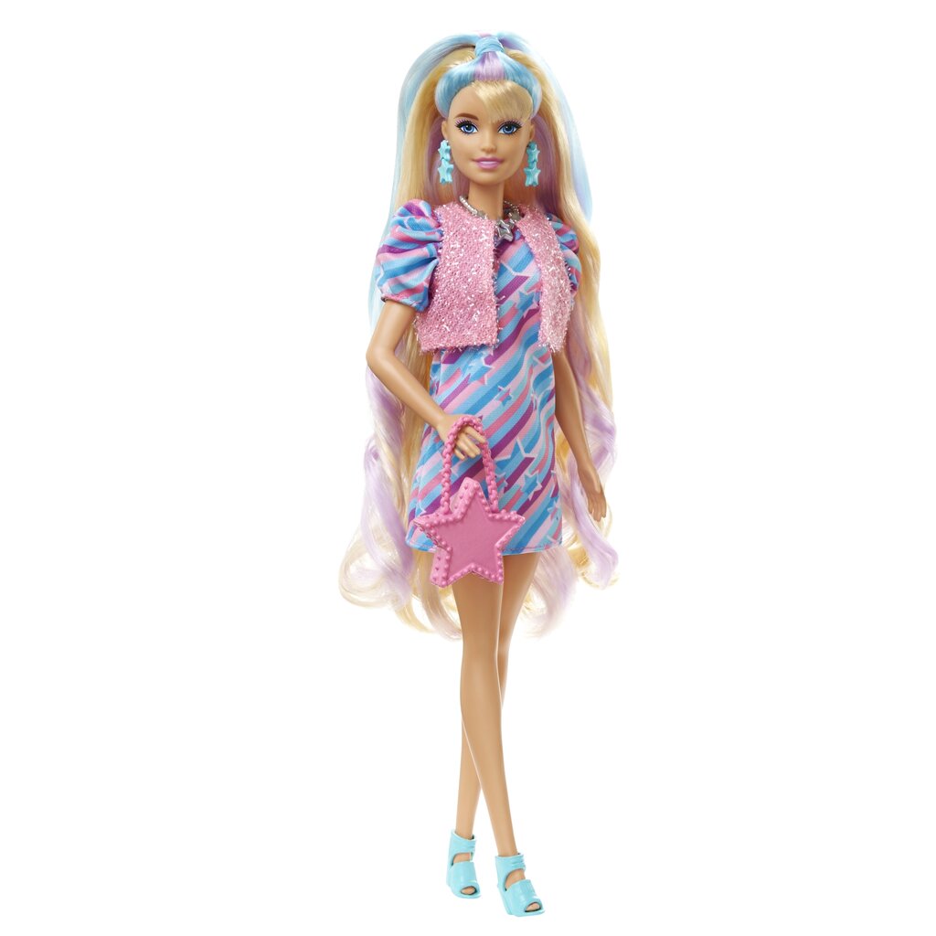 Lėlė Barbie Totally Hair 9 Dalys kaina ir informacija | Žaislai mergaitėms | pigu.lt