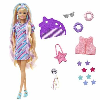 Lėlė Barbie Totally Hair 9 Dalys kaina ir informacija | Žaislai mergaitėms | pigu.lt