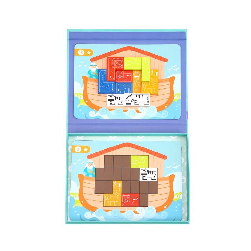 Magnetinė tetris dėlionė - Nojaus Arka kaina ir informacija | Lavinamieji žaislai | pigu.lt