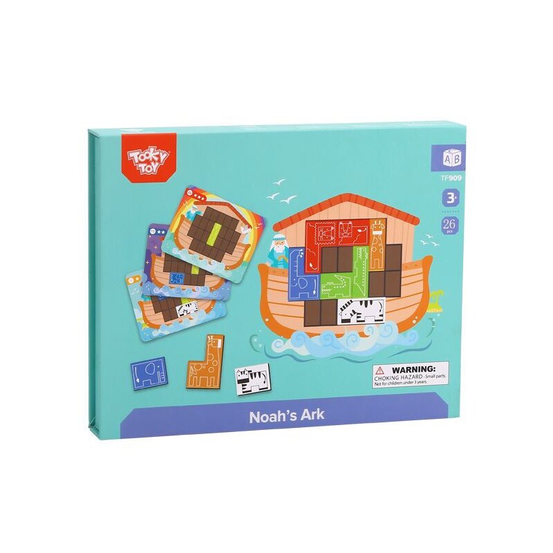 Magnetinė tetris dėlionė - Nojaus Arka kaina ir informacija | Lavinamieji žaislai | pigu.lt
