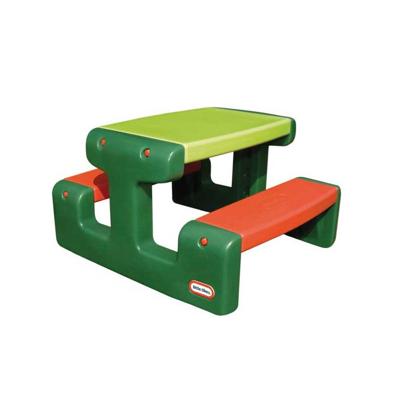 Vaikiškas pikniko stalas Little Tikes, žalias kaina ir informacija | Vaikų žaidimų nameliai | pigu.lt