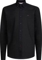 Рубашка для костюма Tommy Hilfiger CORE STRETCH POPLIN SLIM SHIRT BLACK TT0TT01936 099 25435 цена и информация | Рубашка мужская | pigu.lt