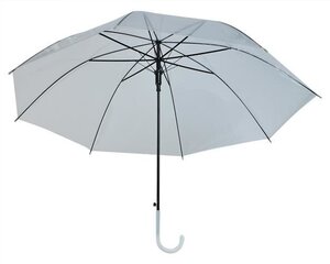 Transparent white umbrella цена и информация | Женские зонты | pigu.lt