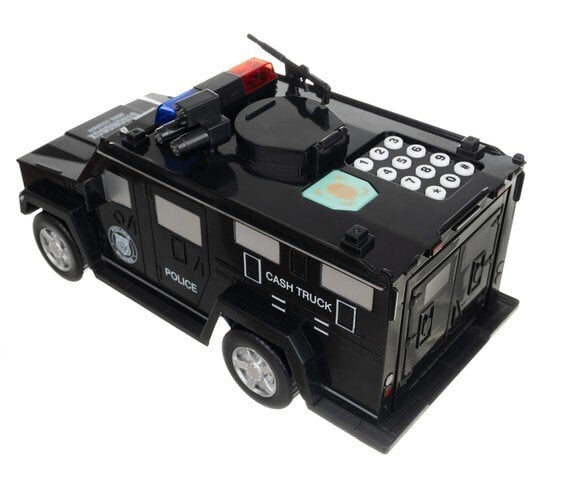 Taupyklė - policijos automobilis Iso Trade, 1 vnt. kaina ir informacija | Originalios taupyklės | pigu.lt