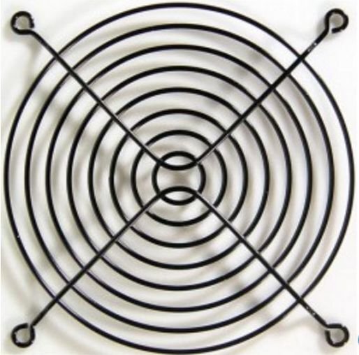 Fan Guard Classic 120mm, Black (FGR-120B) цена и информация | Komponentų priedai | pigu.lt