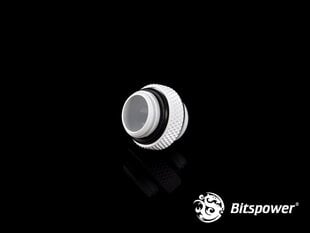 BitsPower Adapter 2x 1/4 "- White (BP-DWWP-C42) цена и информация | Водяное охлаждение - аксессуары | pigu.lt