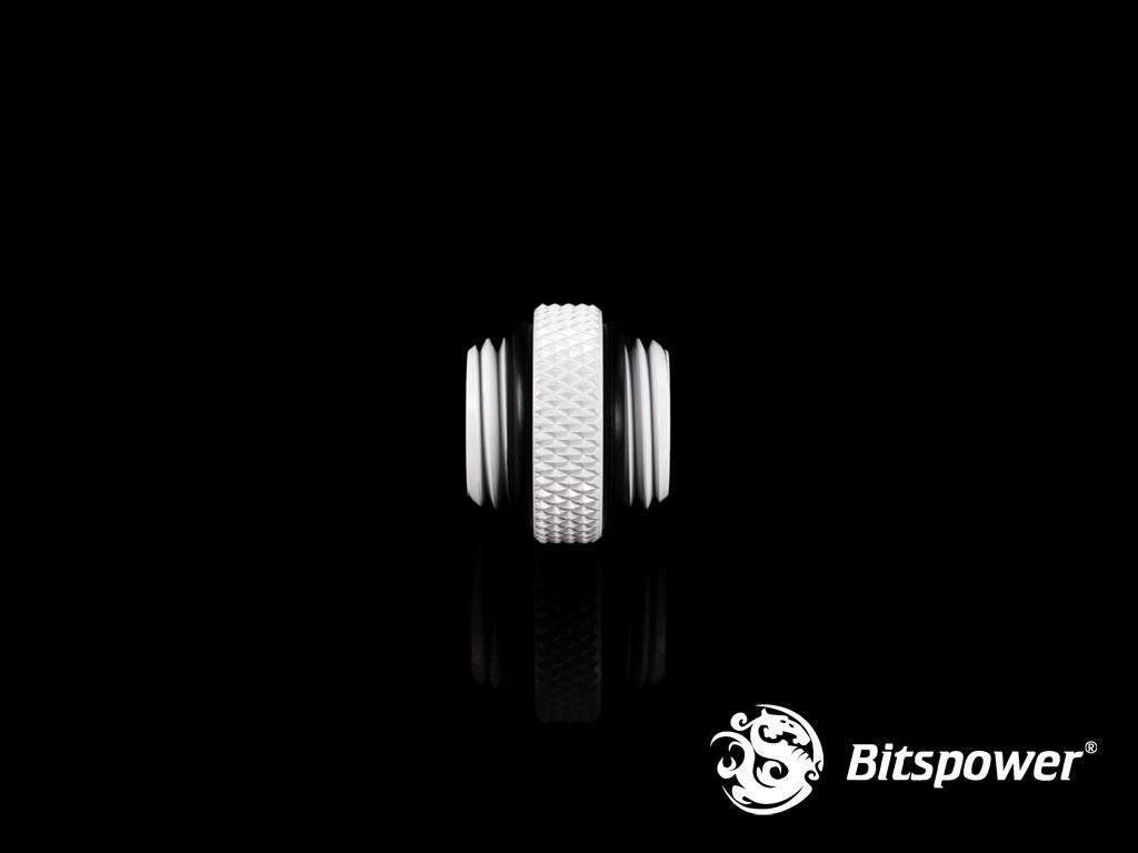 BitsPower Adapter 2x 1/4 "- White (BP-DWWP-C42) kaina ir informacija | Aušinimas vandeniu - aksesuarai | pigu.lt