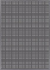 Narma dvipusis šenilinis kilimėlis Bog, grey, 140 x 200 cm kaina ir informacija | Kilimai | pigu.lt