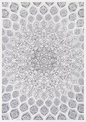 Narma dvipusis šenilinis kilimėlis Illuka, white, 160 x 230 cm kaina ir informacija | Kilimai | pigu.lt