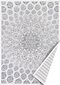 Narma dvipusis šenilinis kilimėlis Illuka, white, 160 x 230 cm цена и информация | Kilimai | pigu.lt