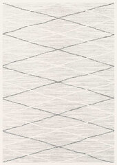 Narma dvipusis šenilinis kilimas Kauri, white, 70 x 140 cm kaina ir informacija | Kilimai | pigu.lt