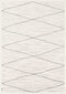 Narma dvipusis šenilinis kilimas Kauri, white, 100 x 160 cm kaina ir informacija | Kilimai | pigu.lt
