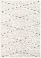 Narma dvipusis šenilinis kilimas Kauri, white, 160 x 230 cm kaina ir informacija | Kilimai | pigu.lt