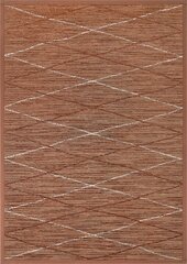 Narma dvipusis šenilinis kilimas Kauri, brown, 100 x 160 cm kaina ir informacija | Kilimai | pigu.lt