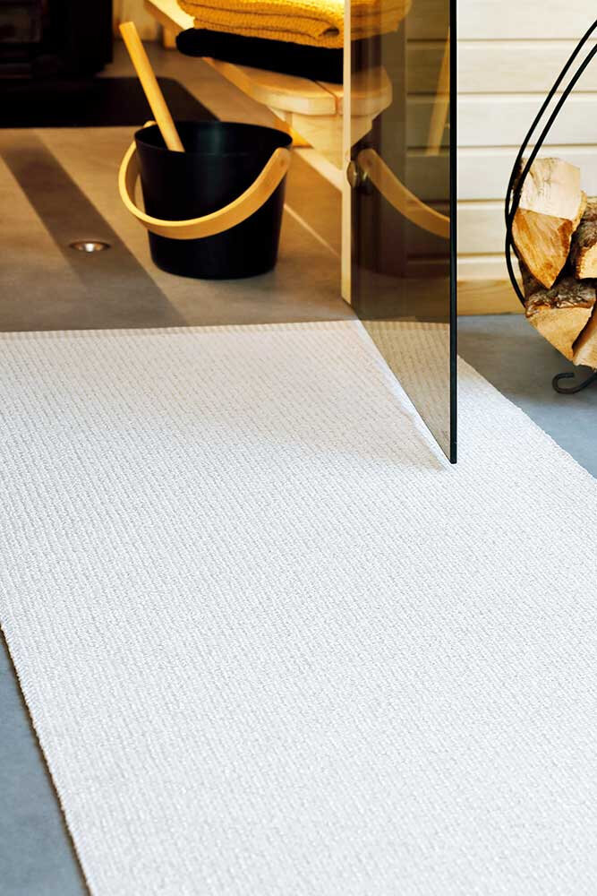 Narma dvipusis kilimas Neve, ivory metallic, 70 x 300 cm kaina ir informacija | Kilimai | pigu.lt