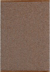 Dvipusis kilimas plasticWeave NARMA Neve, rudos spalvos, 70 x 150 cm kaina ir informacija | Kilimai | pigu.lt