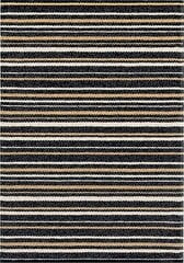 Narma dvipusis kilimas Hullo, black-beige, 70 x 100 cm kaina ir informacija | Kilimai | pigu.lt
