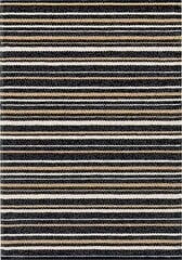 Narma dvipusis kilimas Hullo, black-beige, 70 x 100 cm kaina ir informacija | Kilimai | pigu.lt