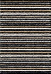 Narma dvipusis kilimas Hullo, black-beige, 70 x 300 cm kaina ir informacija | Kilimai | pigu.lt