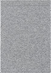 Ковер plasticWeave двухсторонний NARMA Diby, черно-белый, 70 х см цена и информация | Ковры | pigu.lt